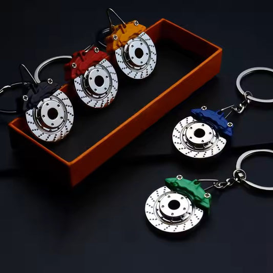 Metal Brake Disc Keychain