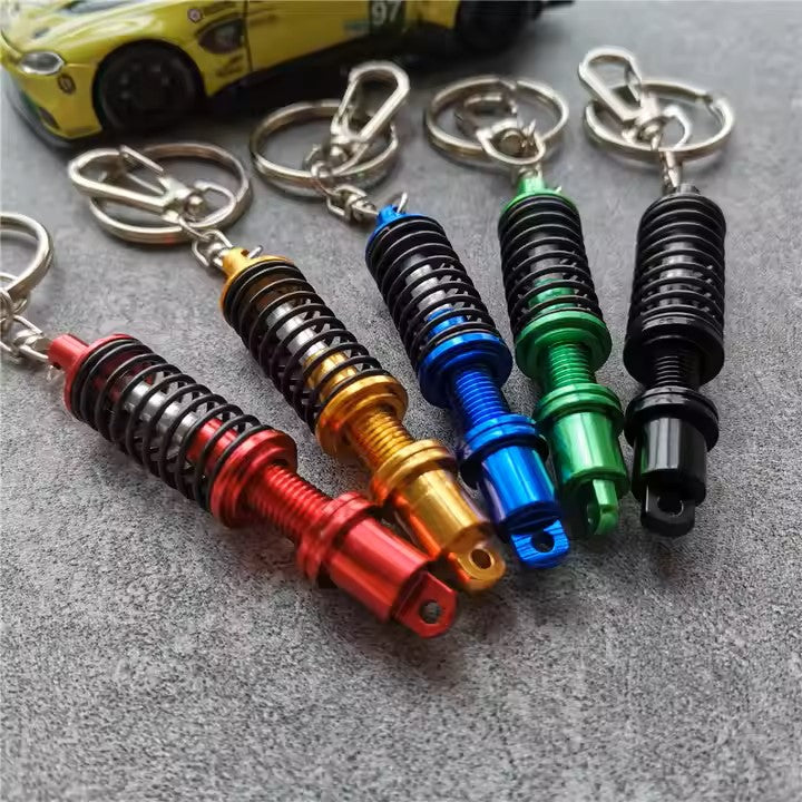 Shock Absorber Coil Keychain