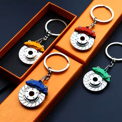 Metal Brake Disc Keychain