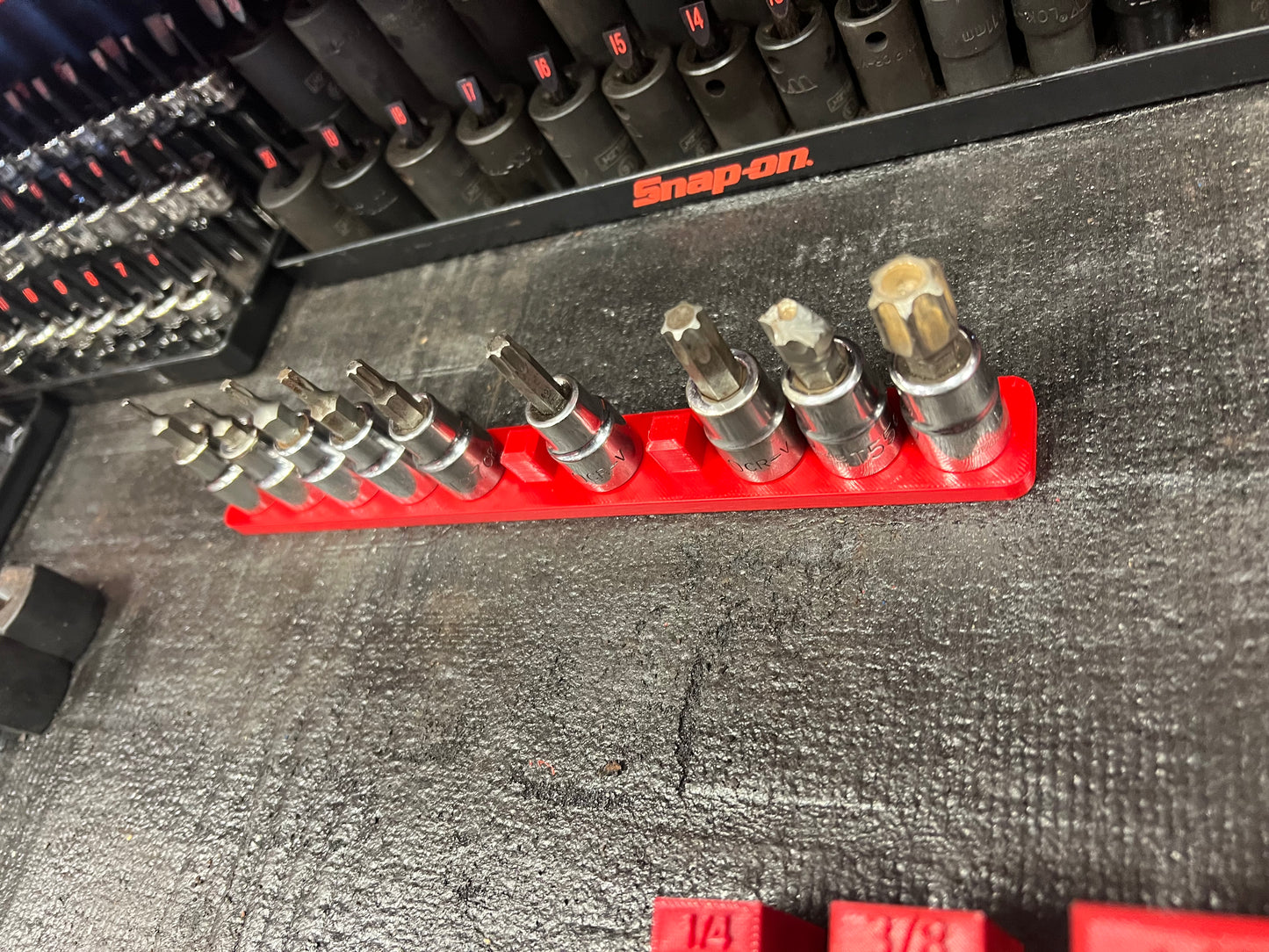 3/8" Hex Bit Socket Set Holder