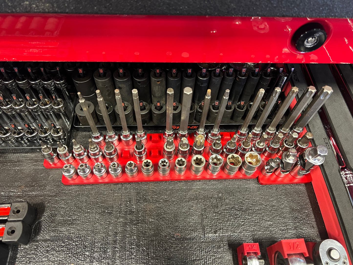 1/4" Hex Bit Socket Set Holder