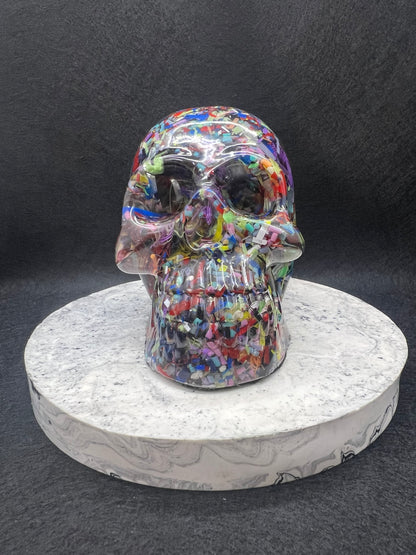 Resin Skull Ornament - Version 1