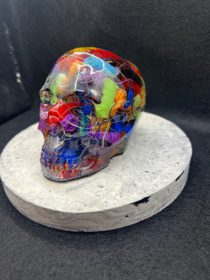 Resin Skull Ornament - Version 2