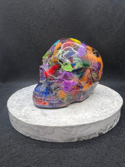 Resin Skull Ornament - Version 2