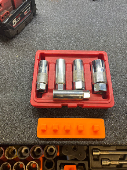 3/8" Spark Plug Holder (Holds 5)