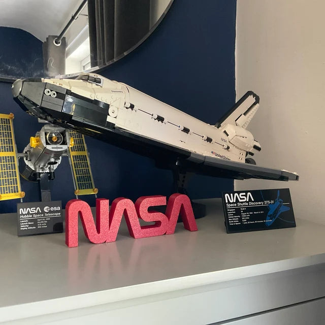 NASA Desk Sign