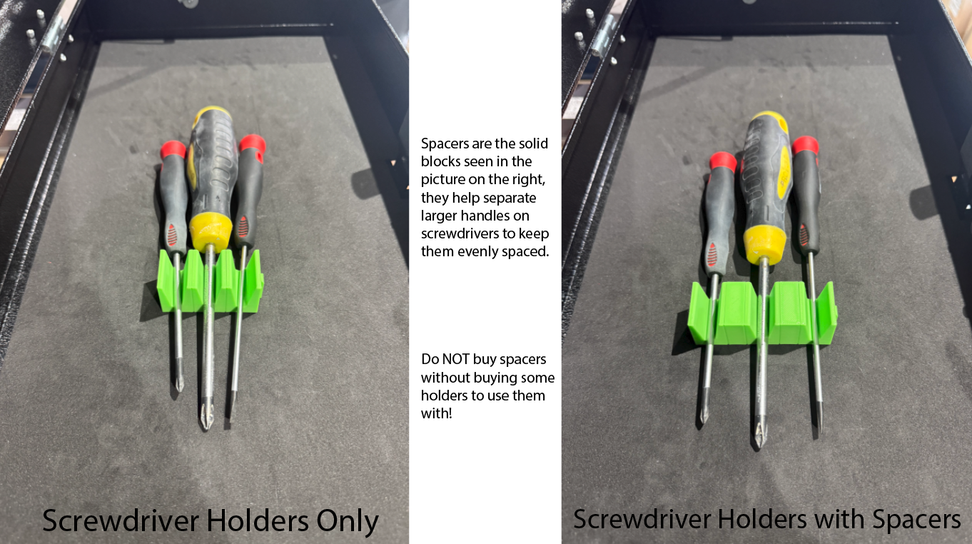 Modular Magnetic Screwdriver Organiser