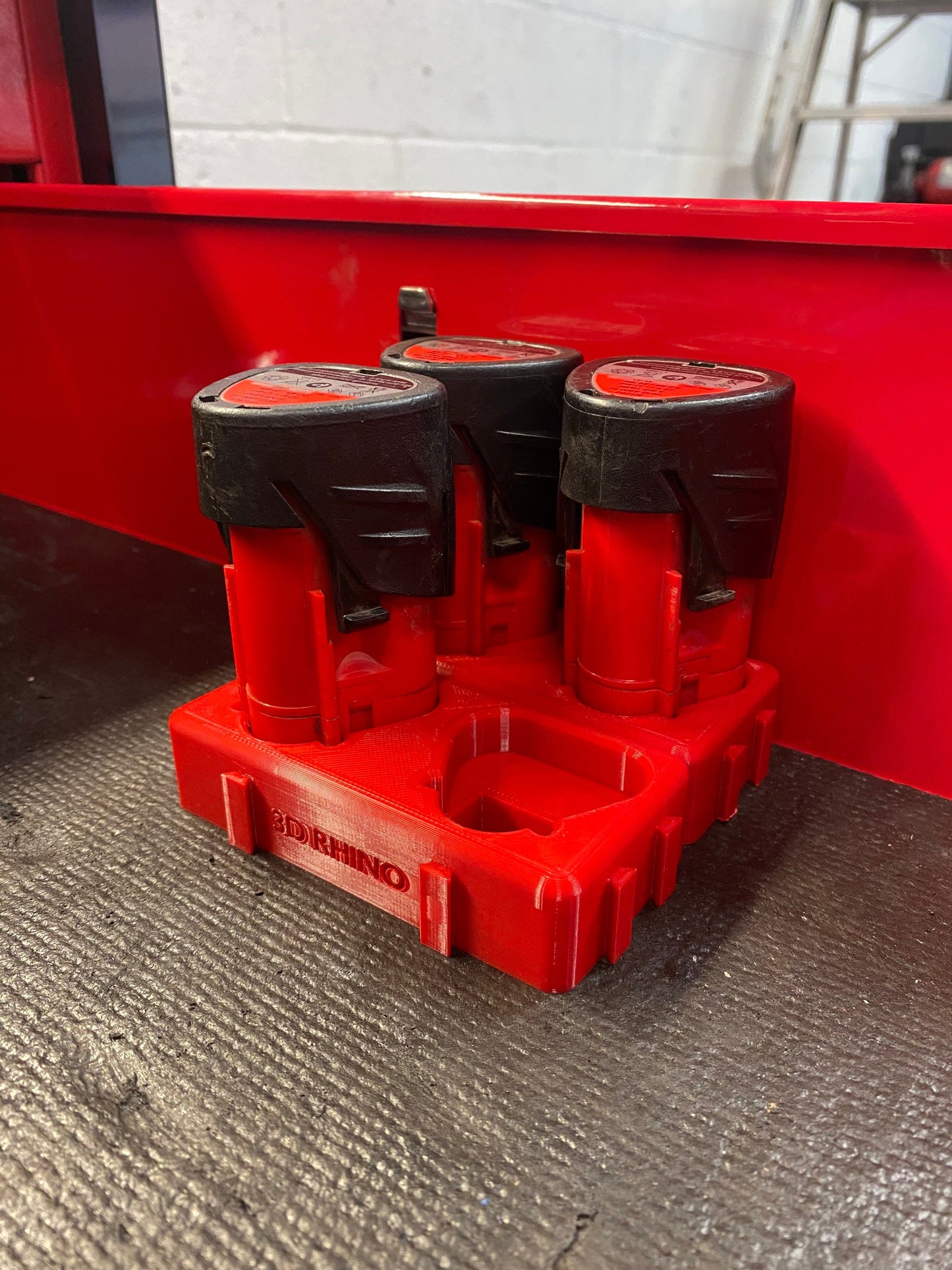 Magnetic Milwaukee M12 Battery Holder