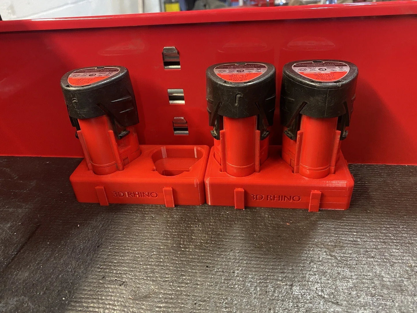 Magnetic Milwaukee M12 Battery Holder