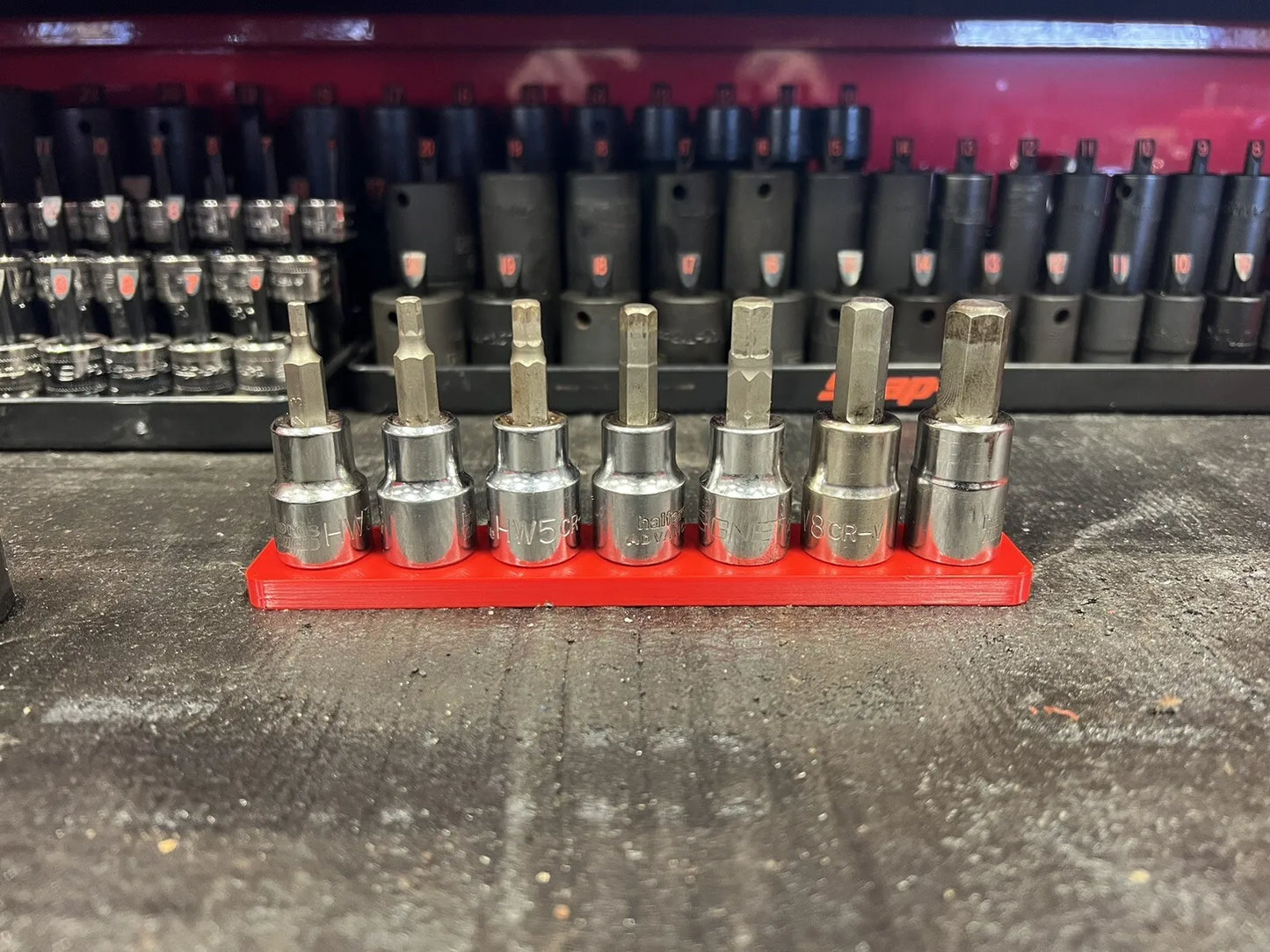 3/8" Hex Bit Socket Set Holder